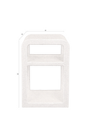 Beige Modern Bedside Table | Dutchbone Veda | Oroatrade.com