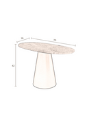 Solid Marble Coffee Table | Dutchbone Jared | Oroatrade.com