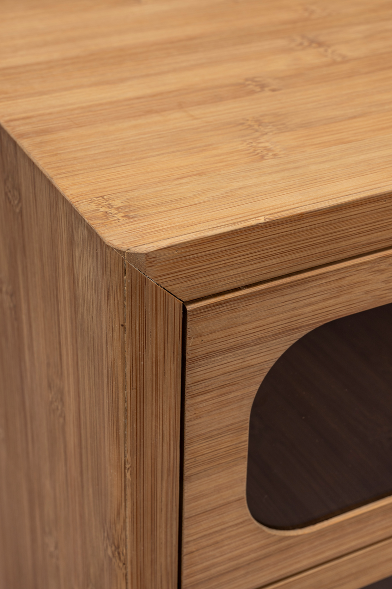 Bamboo Storage Side Table | Dutchbone Caroun | Oroatrade.com