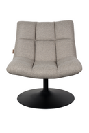 Pedestal Base Padded Lounge Chair | Dutchbone Bar | Oroatrade.com