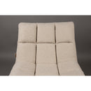 White Boucle Swivel Lounge Chair | Dutchbone Bar | Oroatrade.com