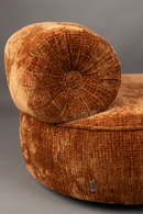 Round Modern Lounge Chair | Dutchbone Tilbury | Oroatrade.com