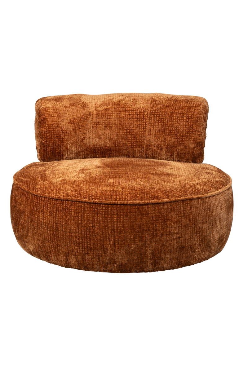 Round Modern Lounge Chair | Dutchbone Tilbury | Oroatrade.com