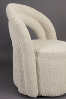 Bouclé Swivel Lounge Chair | Dutchbone Seina | Oroatrade.com