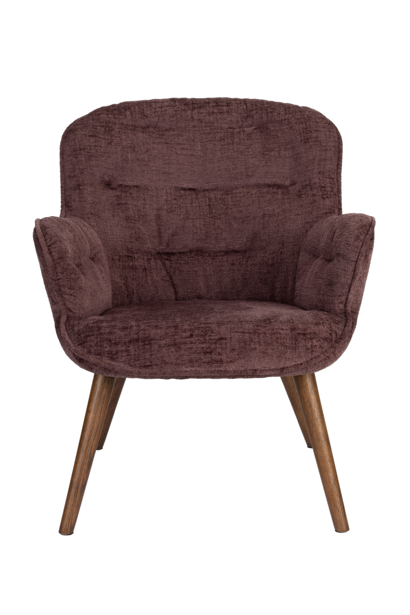 Velvet Vintage Style Lounge Chair | Dutchbone Lenn | Oroatrade.com