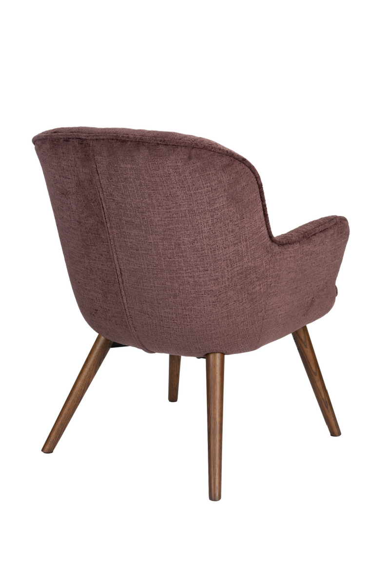 Velvet Vintage Style Lounge Chair | Dutchbone Lenn | Oroatrade.com