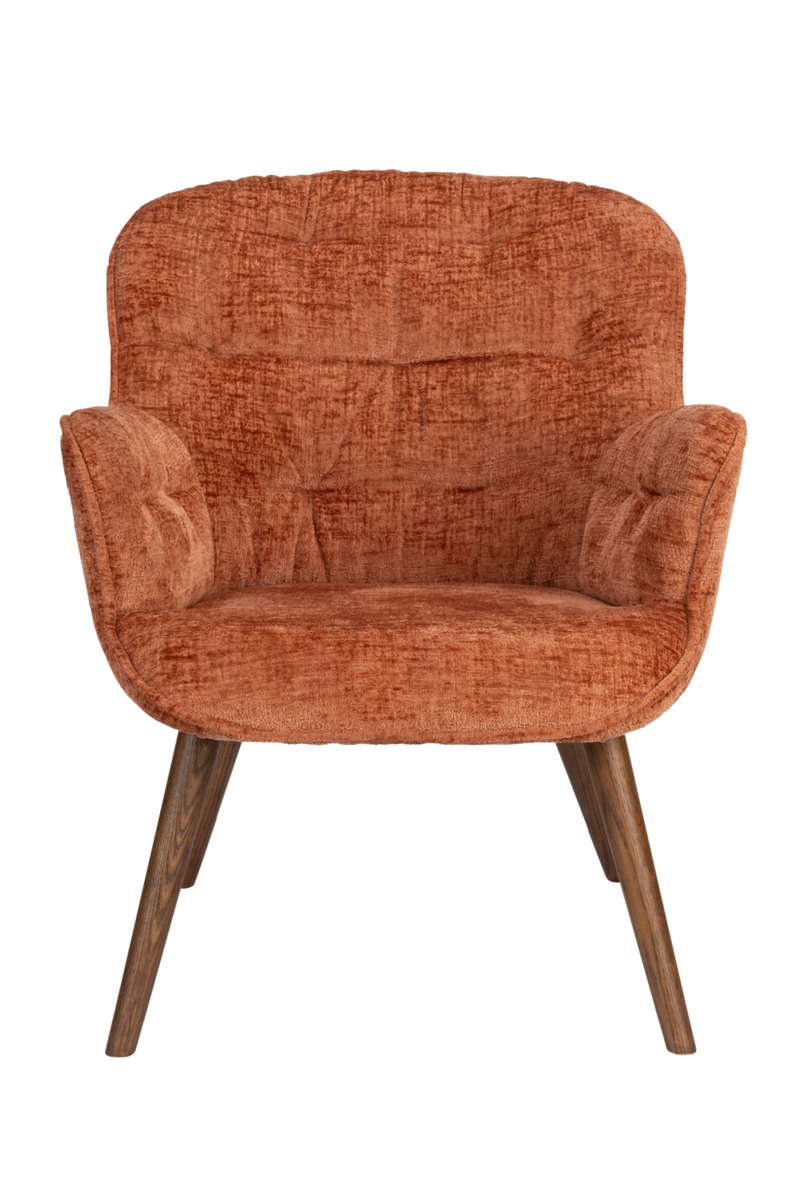 Velvet Vintage Style Lounge Chair | Dutchbone Lenn | Oroatrade.com