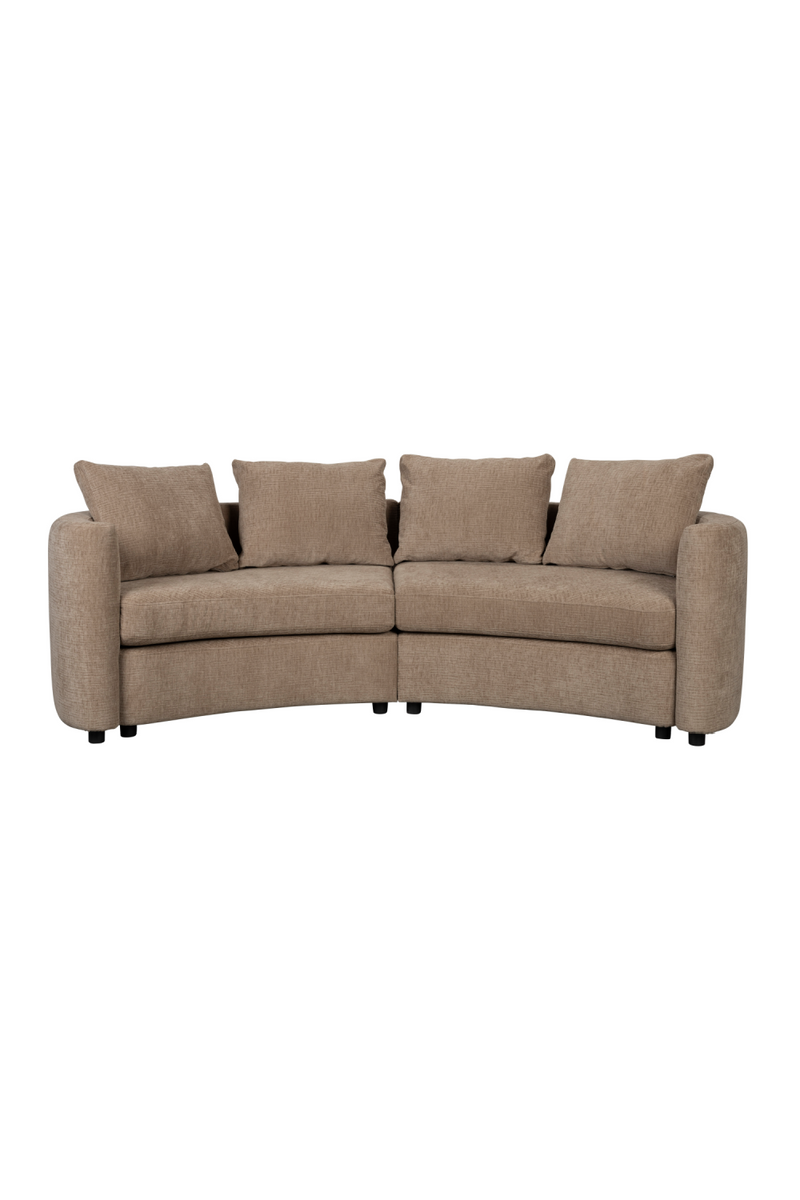 Modern Curved Sofa | Dutchbone Fernon | Oroatrade.com