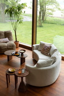 Modern Curved Sofa | Dutchbone Fernon | Oroatrade.com