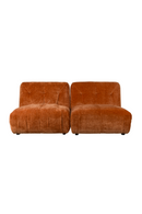 Orange Velvet Sofa | Dutchbone Giada | Oroatrade.com
