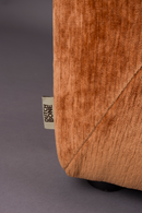 Orange Velvet Sofa | Dutchbone Giada | Oroatrade.com