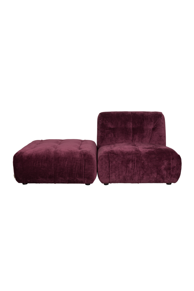 Velvet Modular 1-Seater Sofa | Dutchbone Giada | Oroatrade.com