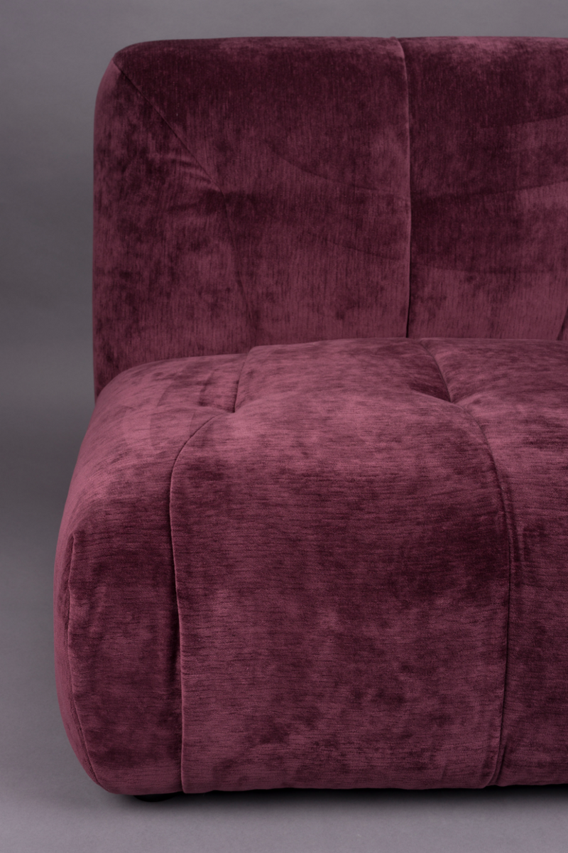 Velvet Modular 1-Seater Sofa | Dutchbone Giada | Oroatrade.com