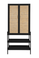 Fir & Rattan Cabinet | Dutchbone Yasu
