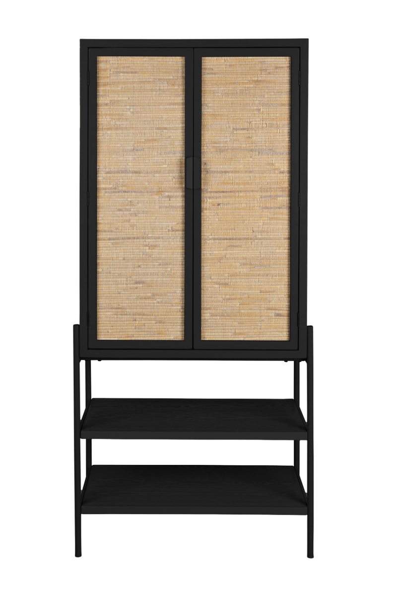 Fir & Rattan Cabinet | Dutchbone Yasu