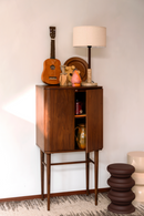Walnut Veneer Cabinet | Dutchbone Morrison | Oroatrade.com