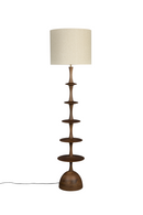 Linen Shade Floor Lamp | Dutchbone Cath | Oroatrade.com