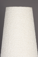 Beige Bouclé Conical Floor Lamp | Dutchbone Miki | Oroatrade.com