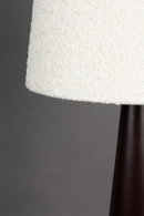 Beige Bouclé Conical Floor Lamp | Dutchbone Miki | Oroatrade.com