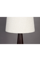 Beige Bouclé Conical Floor Lamp | Dutchbone Miki | Oroatrade.com