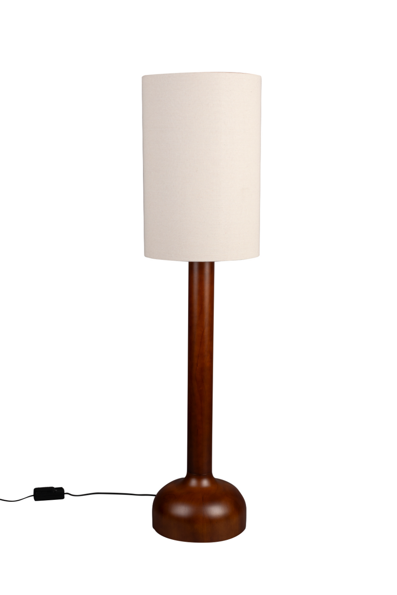 Rubber Wood Floor Lamp | Dutchbone Jones | Oroatrade.com