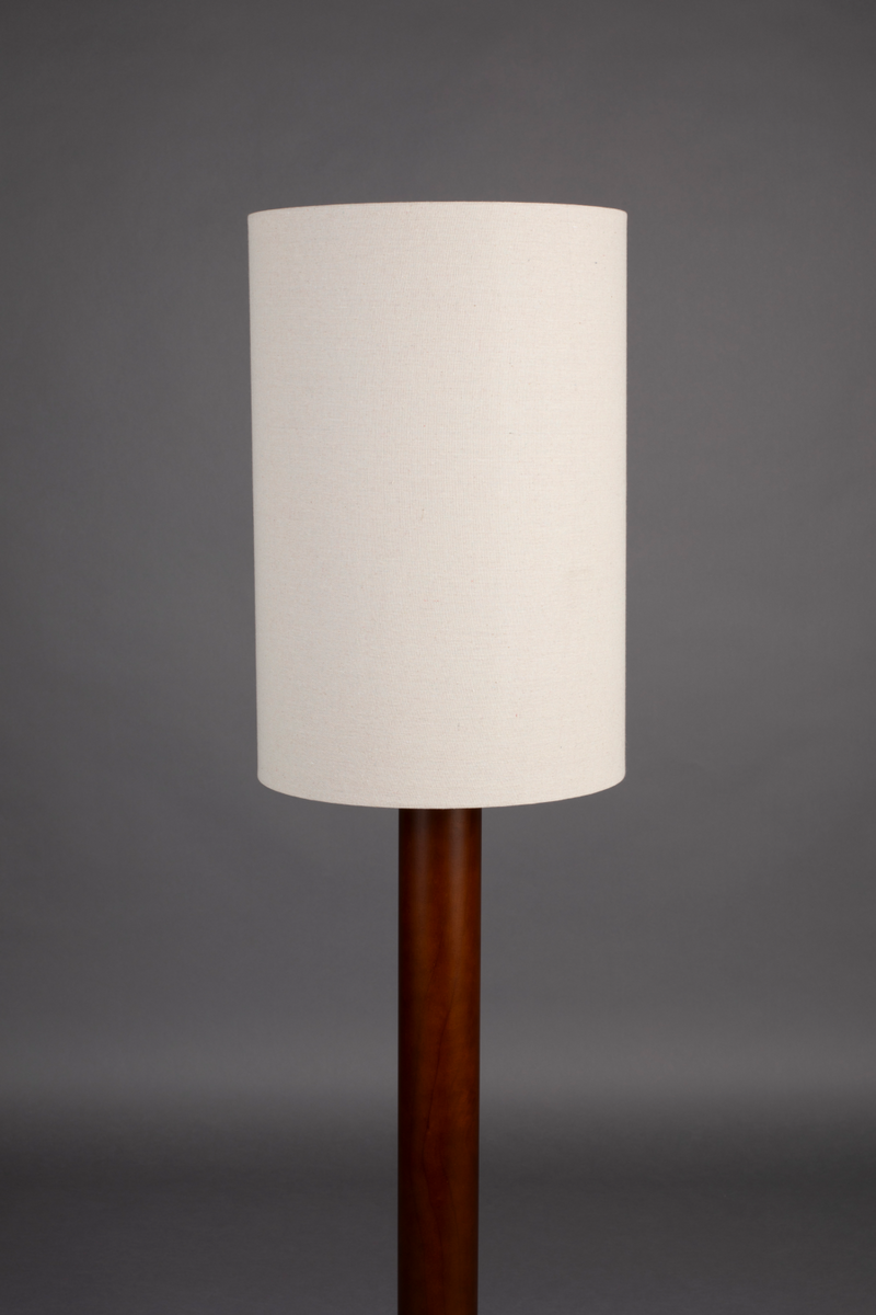 Rubber Wood Floor Lamp | Dutchbone Jones | Oroatrade.com
