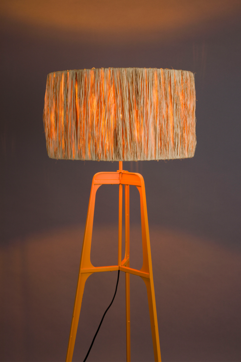 Natural Handmade Floor Lamp | Dutchbone Afra | Oroatrade.com