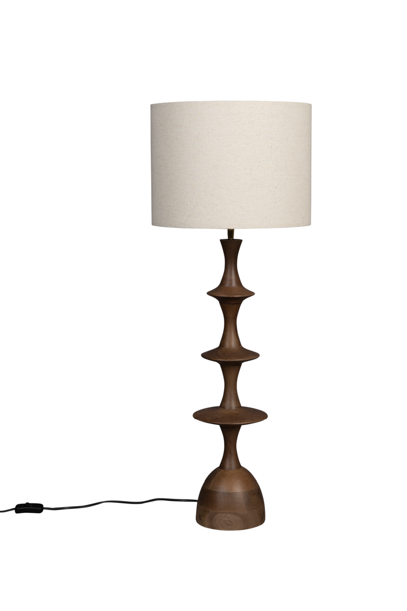 Linen Shade Table Lamp | Dutchbone Cath | Oroatrade.com