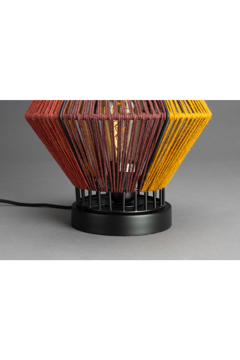 Rope Diamond Table Lamp | Dutchbone Surya | Oroatrade.com