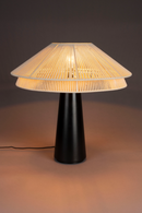 Beige Cotton Thread Table Lamp | Dutchbone Elon | Oroatrade.com