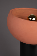Terracotta Bowl Table Lamp | Dutchbone Zahra | Oroatrade.com