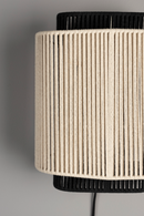 Beige Cotton Thread Wall Lamp | Dutchbone Elon | Oroatrade.com