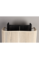 Beige Cotton Thread Wall Lamp | Dutchbone Elon | Oroatrade.com