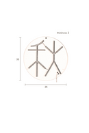 Neon Wall Light | Dutchbone Sya | Oroatrade.com