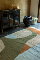 Abstract Print Fringed Carpet | Dutchbone Pavilion | Oroatrade.com