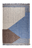 Cotton Fringed Area Rug | Dutchbone Hampton | Oroatrade.com