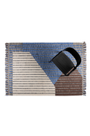 Cotton Fringed Area Rug | Dutchbone Hampton | Oroatrade.com