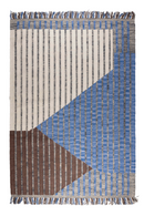 Cotton Fringed Area Rug | Dutchbone Hampton | Oroatrade.com