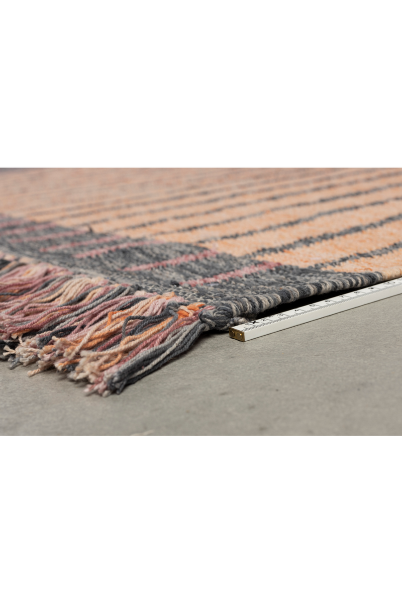 Cotton Fringed Carpet | Dutchbone Hampton | Oroatrade.com
