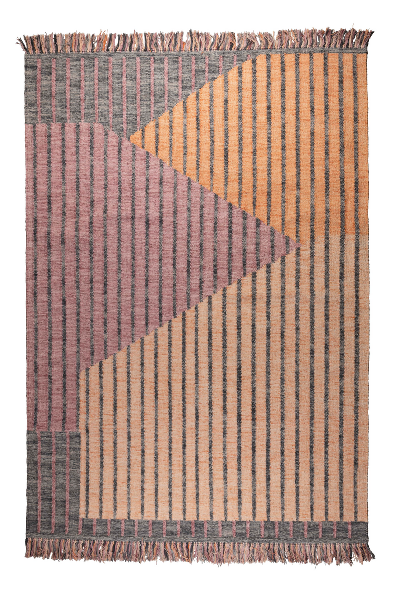 Cotton Fringed Carpet | Dutchbone Hampton | Oroatrade.com