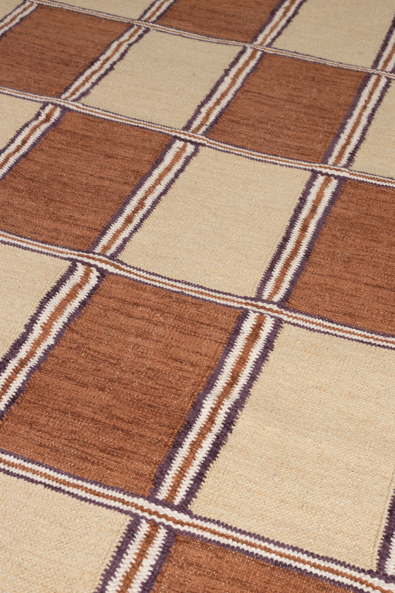 Geometric Fringed Carpet | Dutchbone Gambit | Oroatrade.com