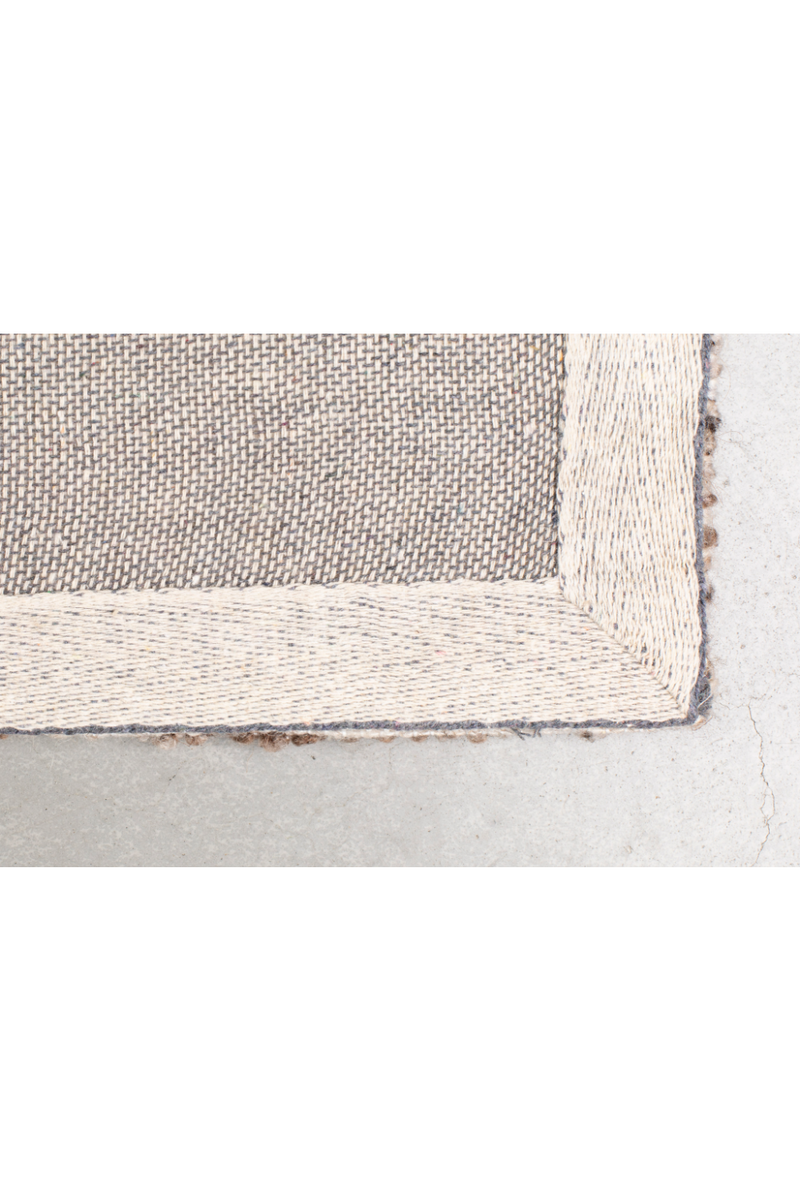 Gray Wool Rug | Dutchbone Rhea | Oroatrade.com