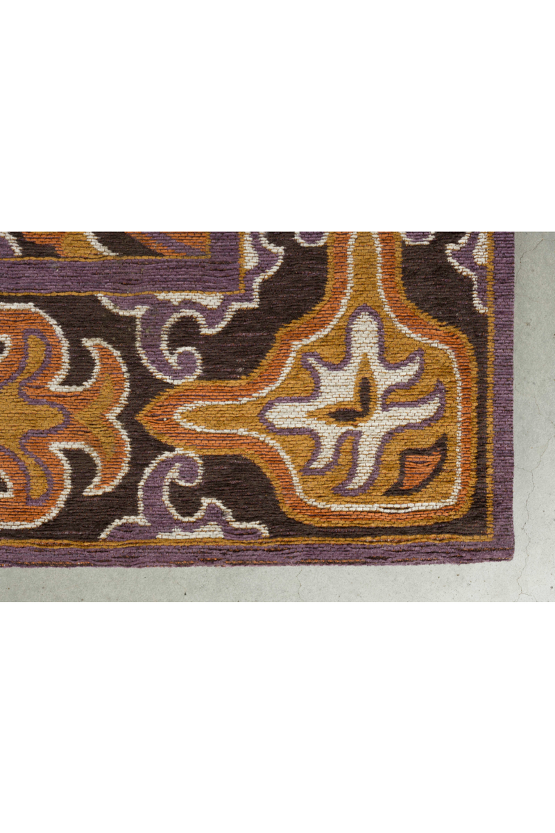 Patterned Chenille Carpet 5' x 8' | Dutchbone Bashmira | Oroatrade.com