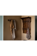 Wooden Wall Coat Rack With Shelf | Dutchbone Jakub | Oroatrade.com