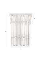 Wooden Wall Coat Rack With Shelf | Dutchbone Jakub | Oroatrade.com