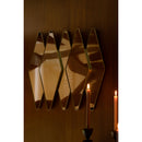 Hospitality furniture - Gold Diamond-Shaped Mirror - www.oroatrade.com