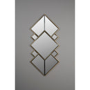 Hospitality furniture - Connected Diamond-Shaped Mirror - www.oroatrade.com