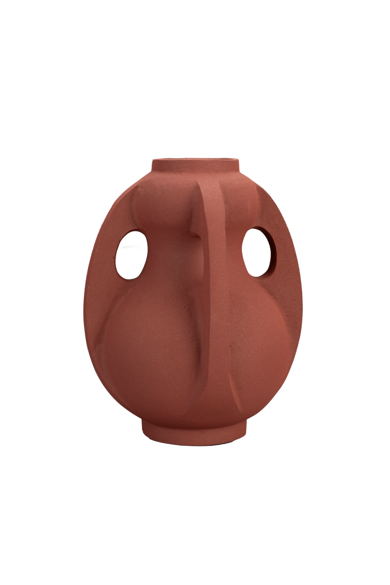 Red Aluminum Vase M | Dutchbone Thiago | Oroatrade.com