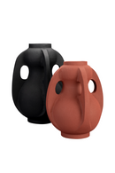 Red Aluminum Vase M | Dutchbone Thiago | Oroatrade.com