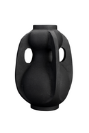 Black Aluminum Vase L | Dutchbone Thiago | Oroatrade.com